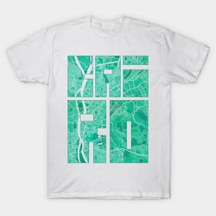 Cairo, Egypt City Map Typography - Watercolor T-Shirt